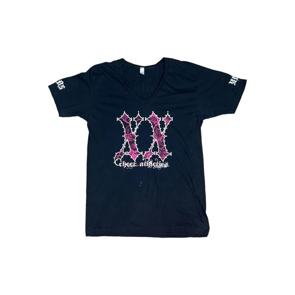 Cheer Athletics Panthers Vintage Blinged Competition Shirt | American Apparel - Picture 1 of 8
